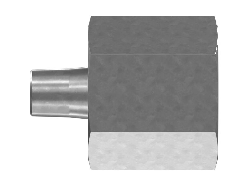 Прямой адаптер с шестигранной головкой 1/4-18 NPT X 7/8-18 UNS