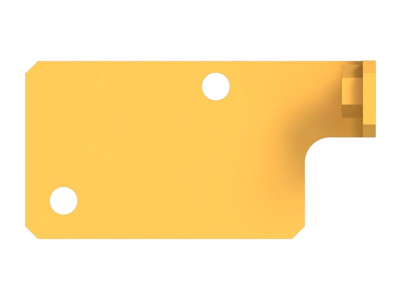 Монтажный кронштейн верхнего ограждения толщиной 5 мм