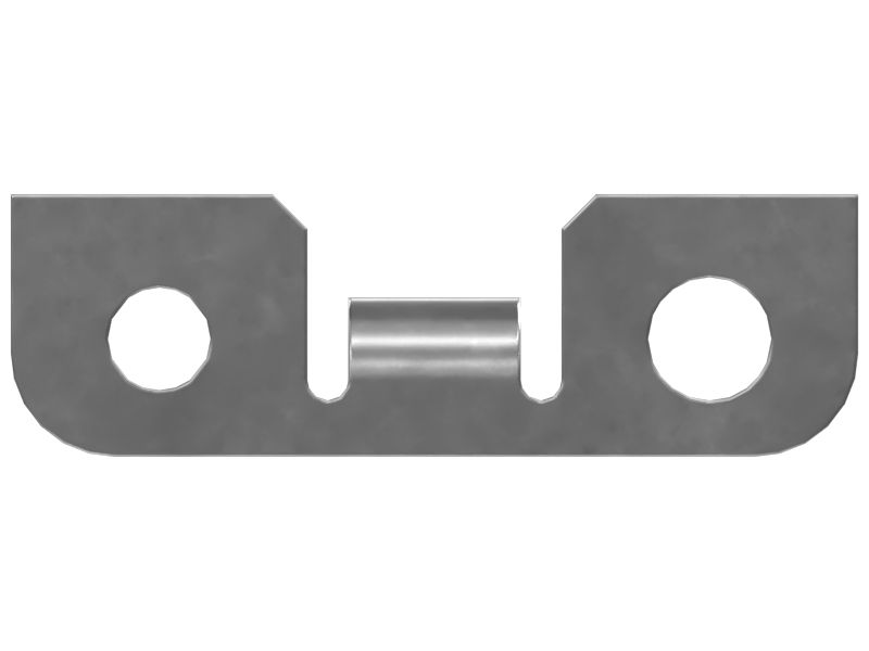 Кронштейн для прокладки гидролиний толщиной 6 мм