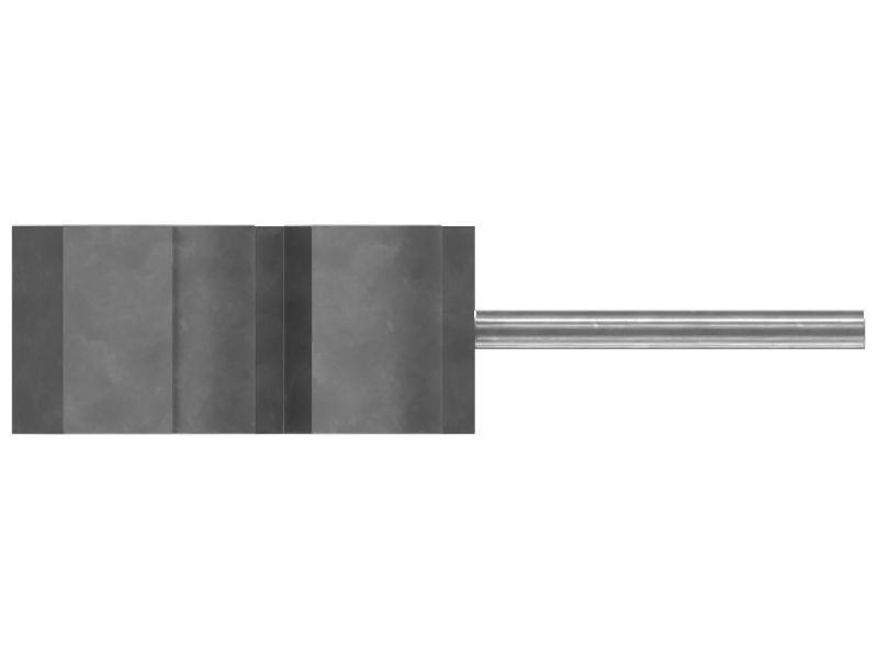 Общая длина бампера 415,90 мм