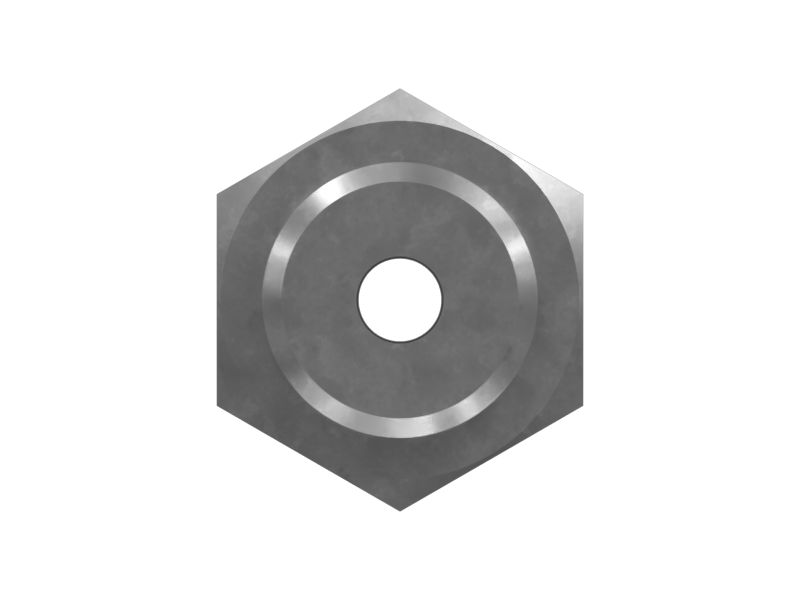 Прямой переходник с уплотнительным кольцом и шестигранной головкой 9/16-18 X 9/16-18