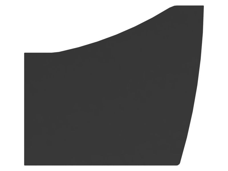 5 мм толстым боковым стеклом окна безопасности кабины