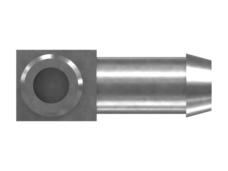 Коленчатый переходник со штуцером 90 градусов 9,52