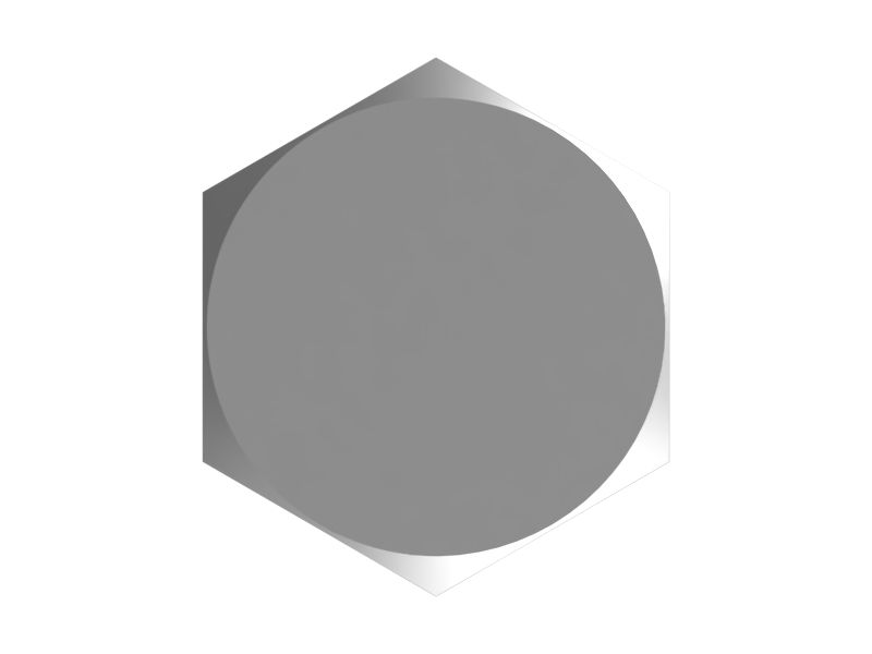 Вилка шестигранного привода с резьбой 3/4-16-2A