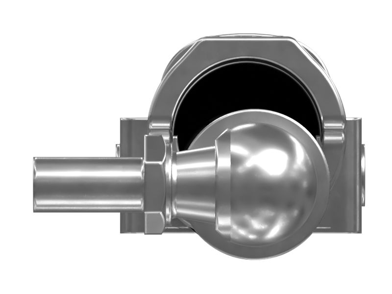 Газовая пружина, максимальная длина 750 мм