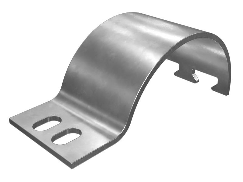 Полухомут для одной трубы с внутренним диаметром 152,00 мм