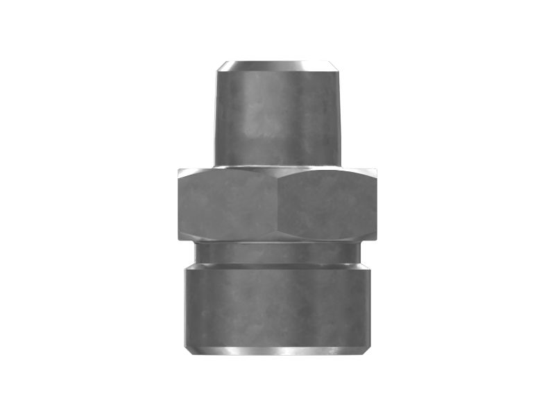 Прямой переходной патрубок длиной 39,86 мм