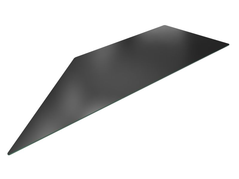 Безопасное оконное стекло кабины толщиной 4 мм