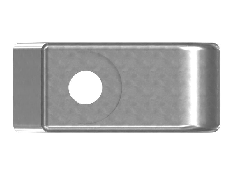 Корпус однотрубного половинного зажима 28,00 мм