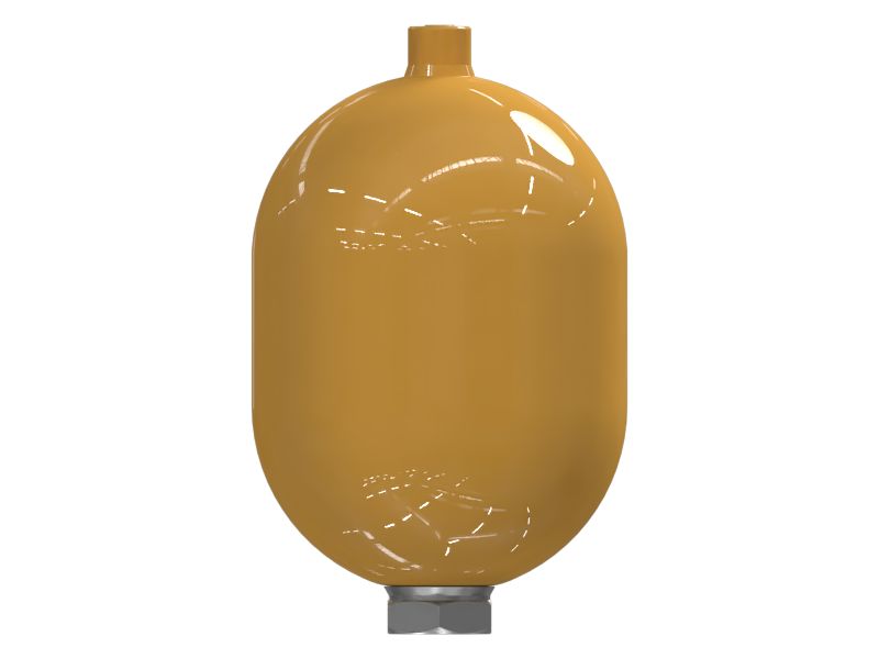 Гидроаккумулятор сжатого азота на 2,8 л