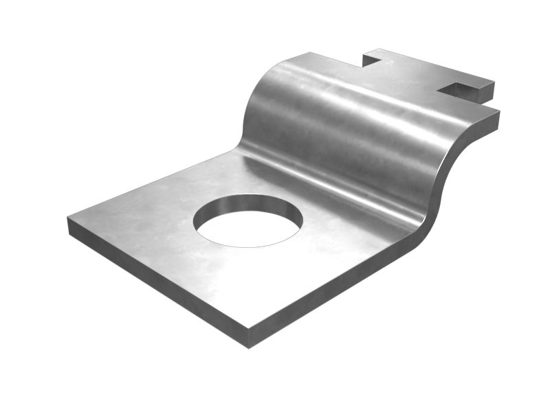 Хомут для одной трубки, внутренний диаметр 9,52 мм