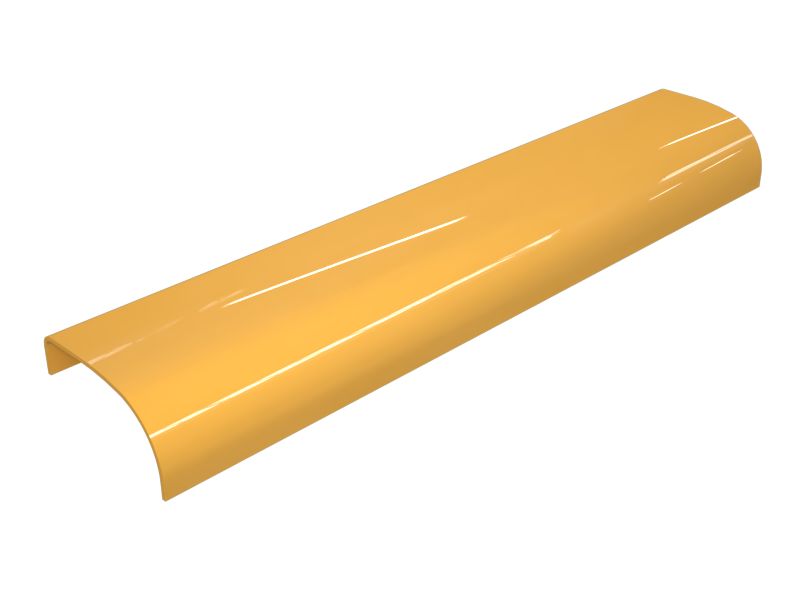 Юбка из пластины длиной 1100 мм