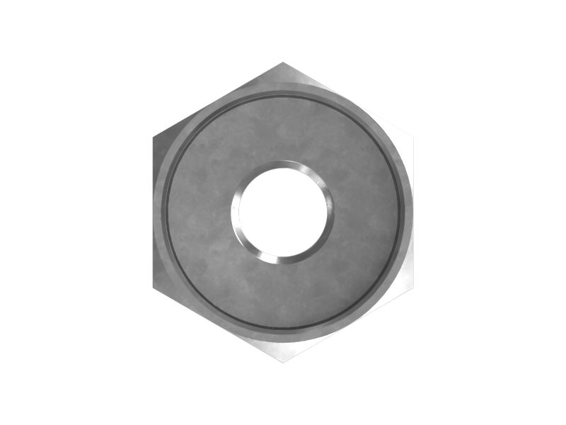 Прямой переходник с кольцевым уплотнением и шестигранной головкой 3/4-16 X 1-14