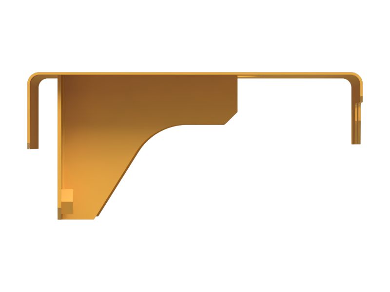 Левое ограждение крыла