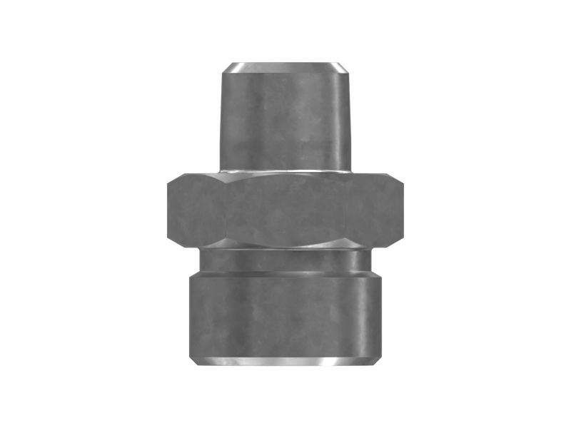 Прямой переходной патрубок длиной 39,86 мм