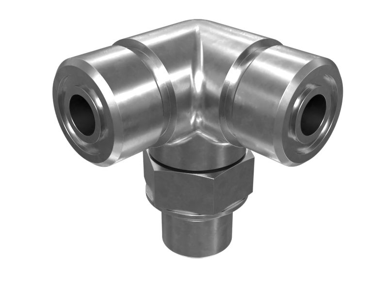 Боковой тройниковый переходник длиной 37,00 мм