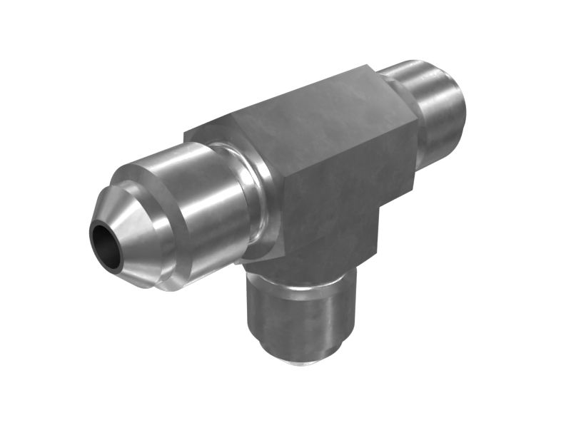 45-градусный расширяющийся тройник-адаптер