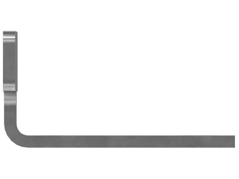 Монтажный кронштейн батареи толщиной 6 мм