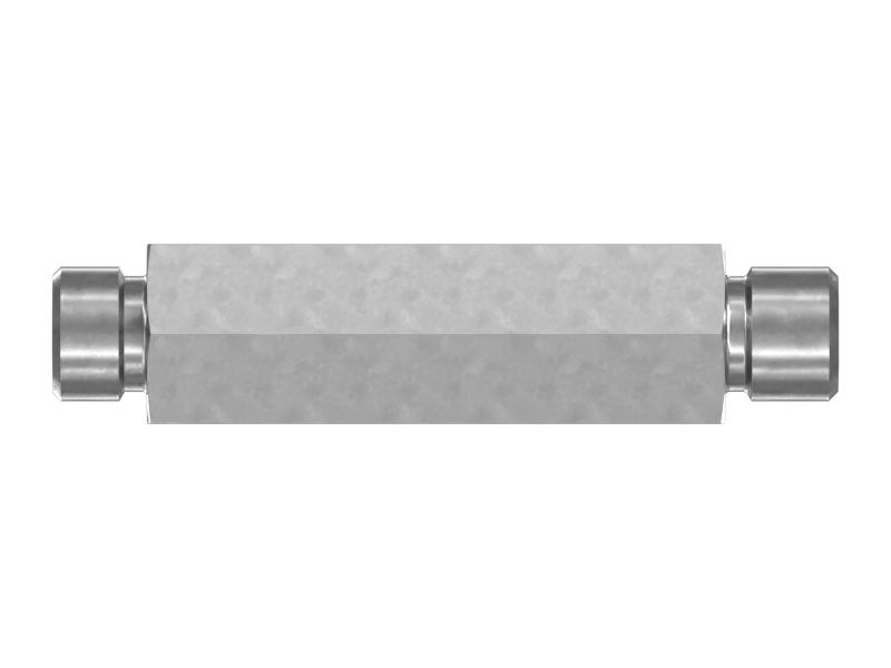 Прямой переходник с уплотнительным кольцом и шестигранной головкой 9/16-18 X 9/16-18