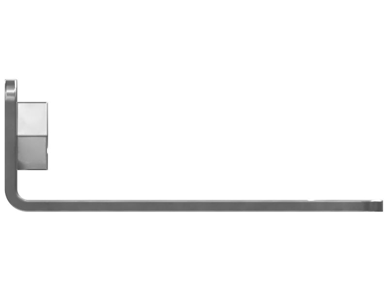 L кронштейн со сварной гайкой