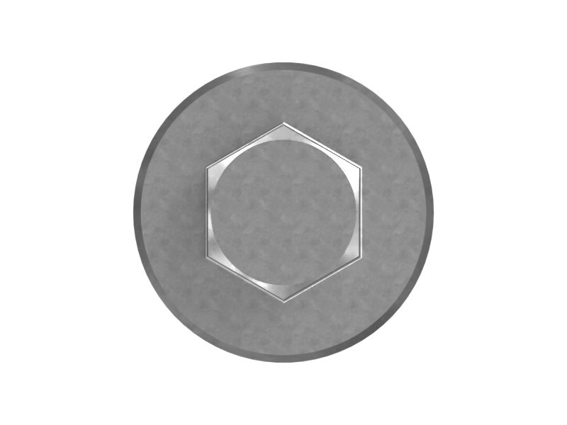 Заглушка с шестигранной торцевой головкой (резьба M42X2)