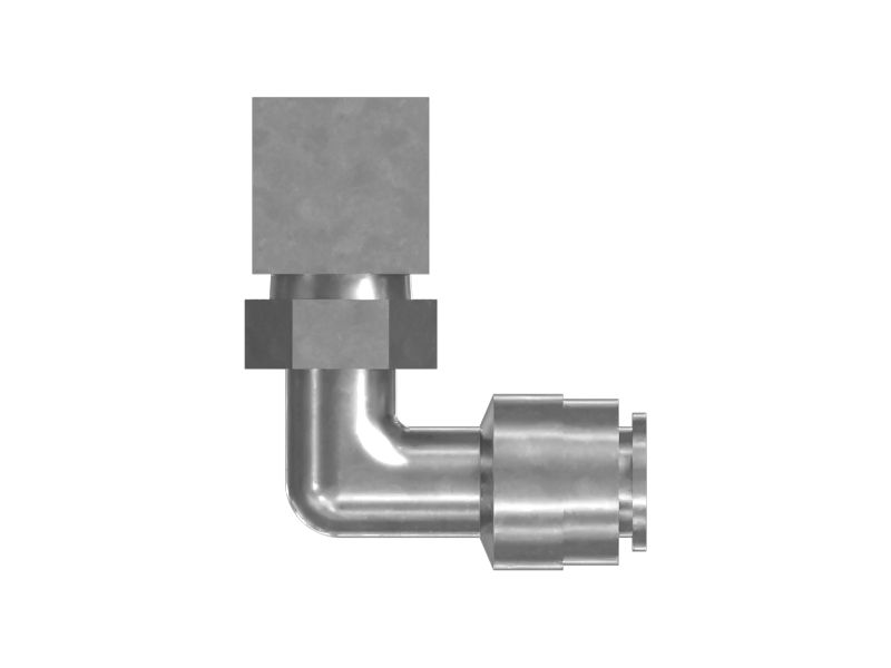 Коленчатый патрубок маслопровода подачи смазки