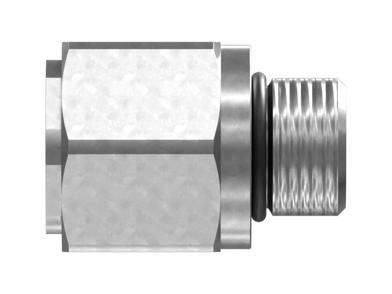 Прямой переходник с уплотнительным кольцом и шестигранной головкой 1-1/16-12