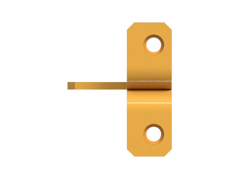 Монтажный кронштейн верхнего ограждения толщиной 5 мм