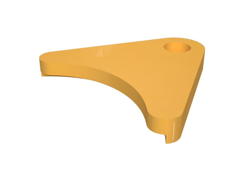 Стальной фиксатор длиной 44,50 мм