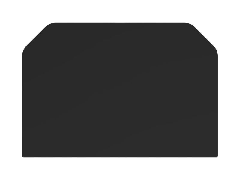 Стекло нижнего переднего окна экскаватора