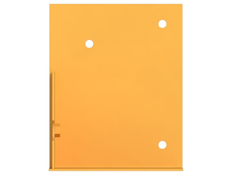 Монтажное ограждение из стальной пластины