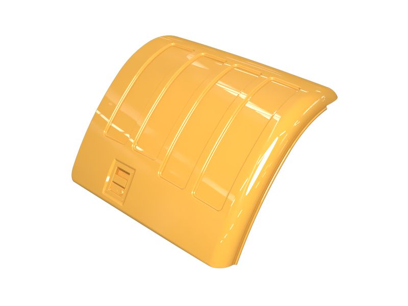 Дверь отсека воздухоочистителя