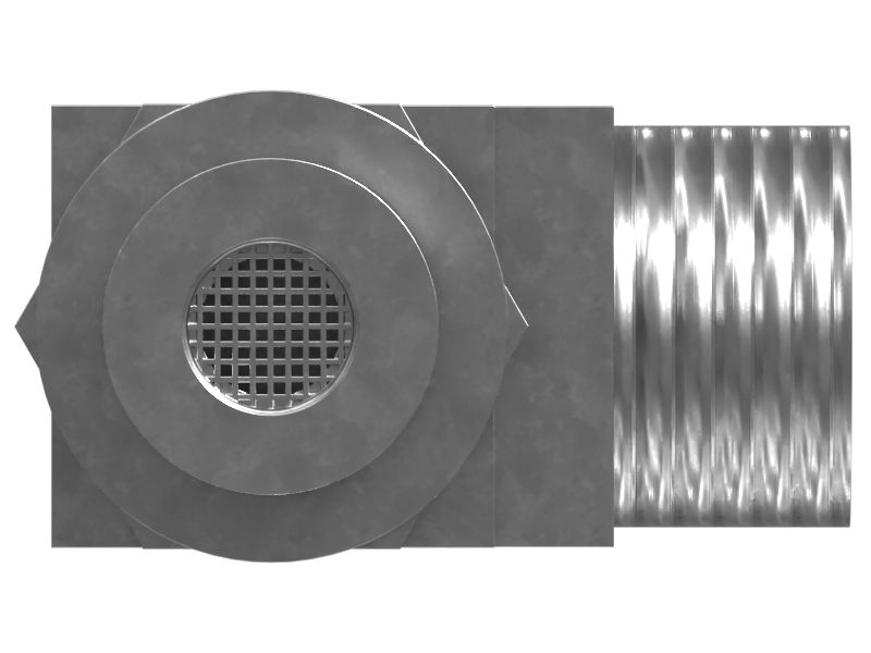 Переходной коленчатый патрубок