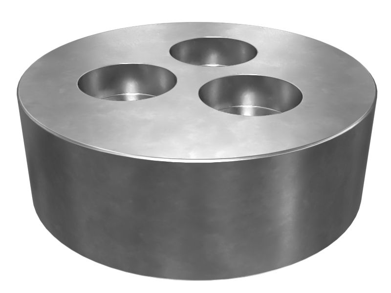 Пластина удерживающая штифта соединения ковша толщиной 67,5 мм