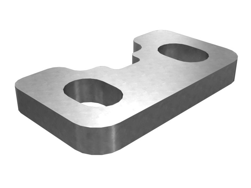 Износостойкая крышка с прорезями толщиной 10 мм