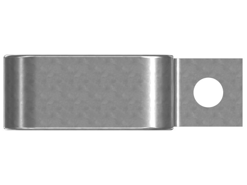 Зажим для стальной трубки длиной 76,20 мм