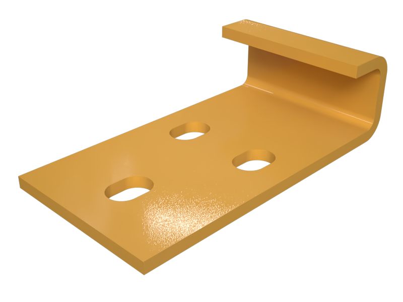 Опорная пластина ползунка толщиной 4 мм