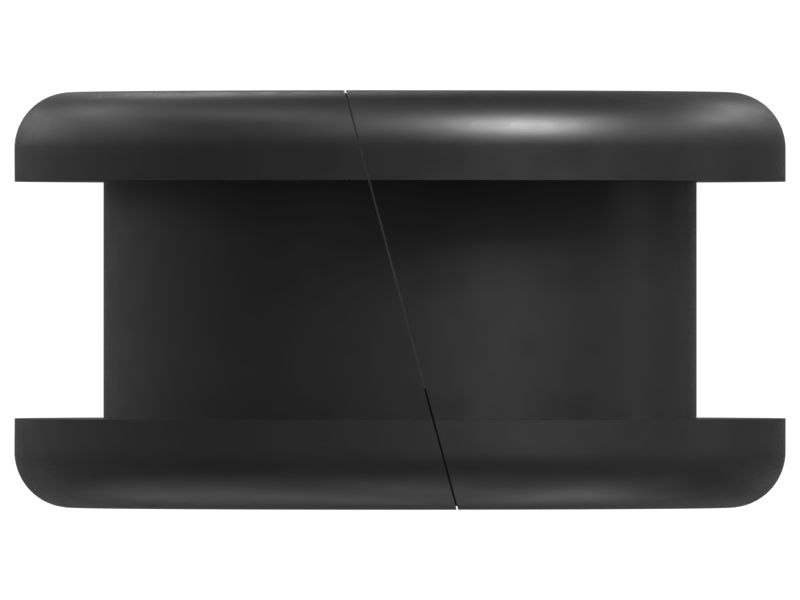 Резиновое уплотнение с двойным фланцем 10,92 мм