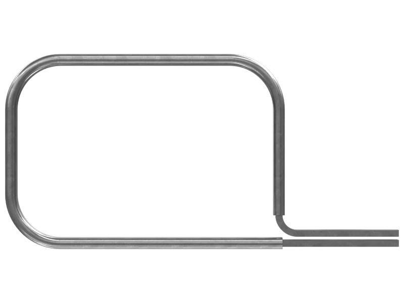 Зажим для стальной трубки длиной 76,20 мм