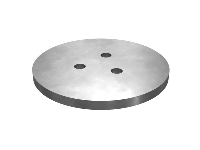 Опорная плита пальца толщиной 10 мм