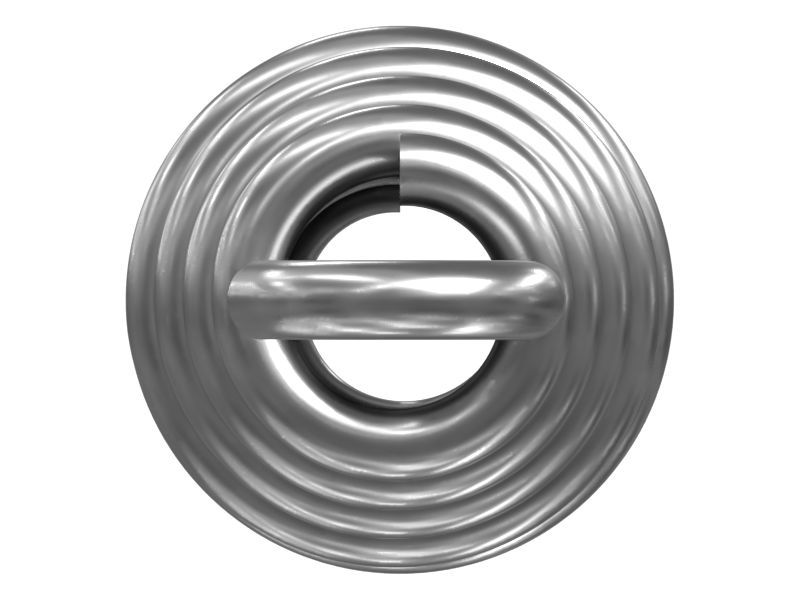 Пружина для удлинения машинного крюка 50,8 мм OD