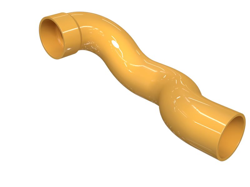 Шланг для заправки воздухом с внутренним диаметром 70 мм