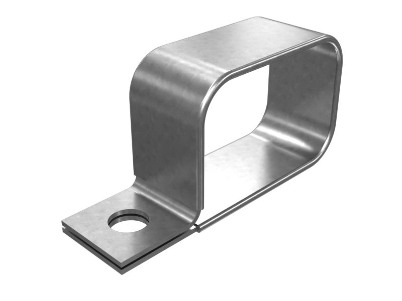 Зажим для стальной трубки длиной 76,20 мм