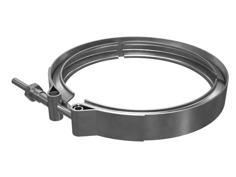 V-образный зажим для ленты с минимальным внутренним диаметром 106,43 мм