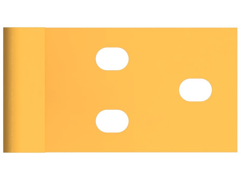 Опорная пластина ползунка толщиной 4 мм