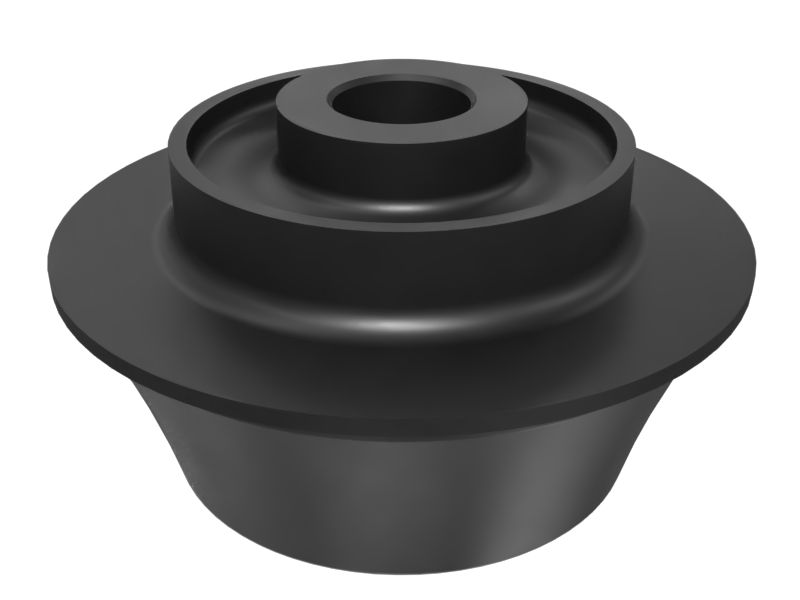 Резиновая опора с наружным диаметром 130 мм