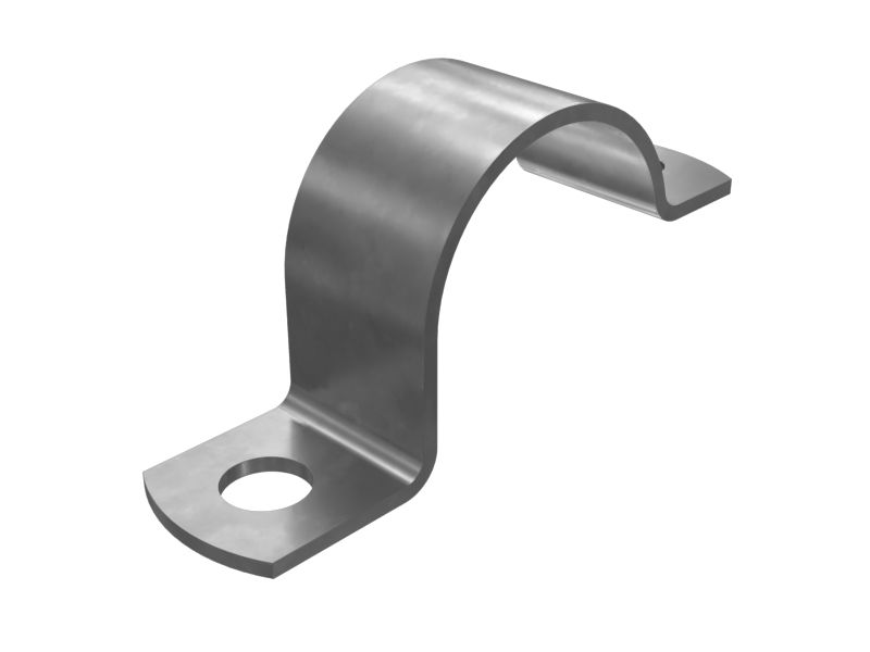 2G-0617: Седельный полухомут диаметром 63,60 мм для одной трубки