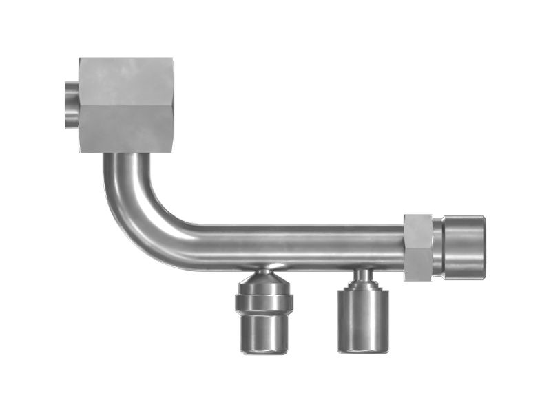 Фитинг шланга кондиционера с резьбой 7/8-14 UN-2A