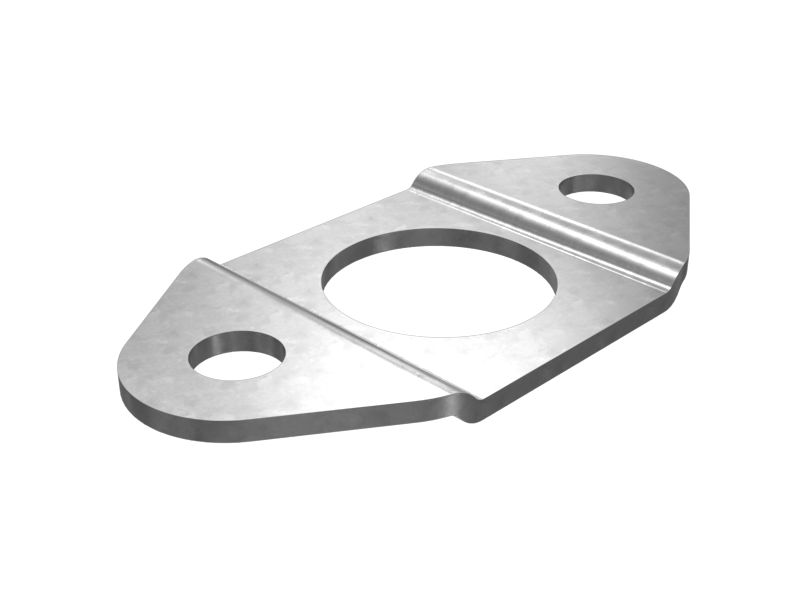 3D-4197: Крышка узла управления с креплением двумя болтами, толщина 2,7 мм