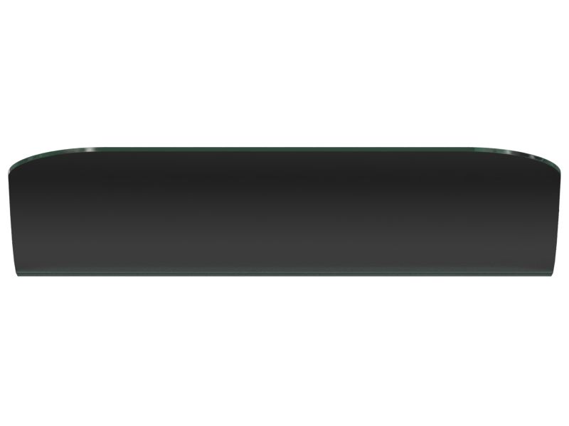 Изогнутое безопасное стекло толщиной 6,8 мм